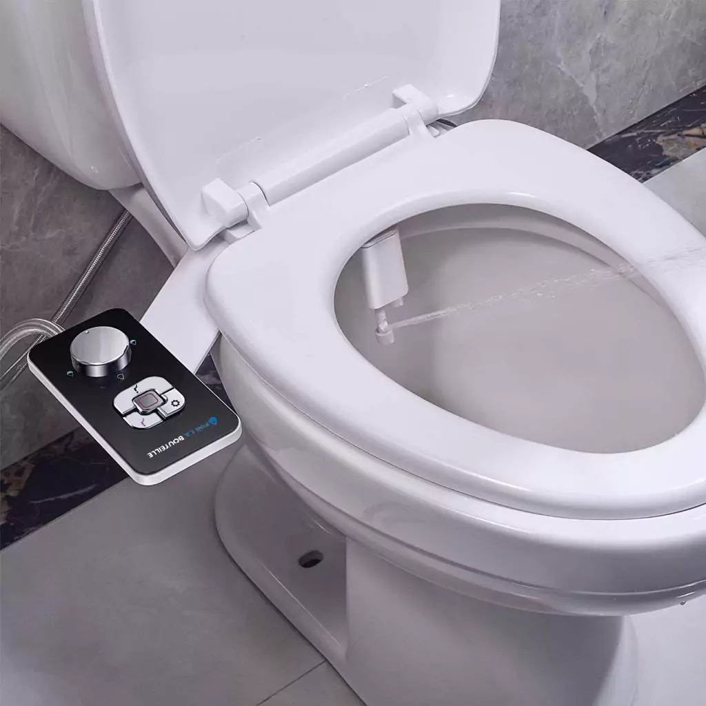 Attache-bidet Noir