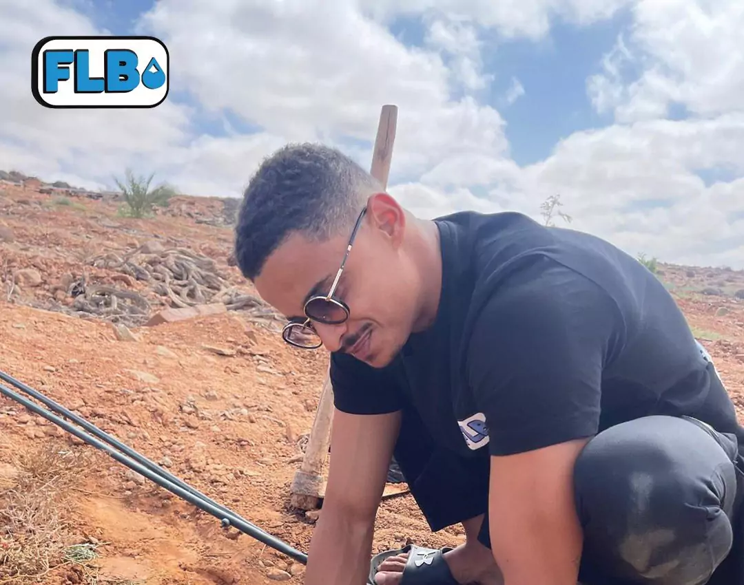 Plantation d'arbre dans le sud du Maroc avec l'Association Aïcha
